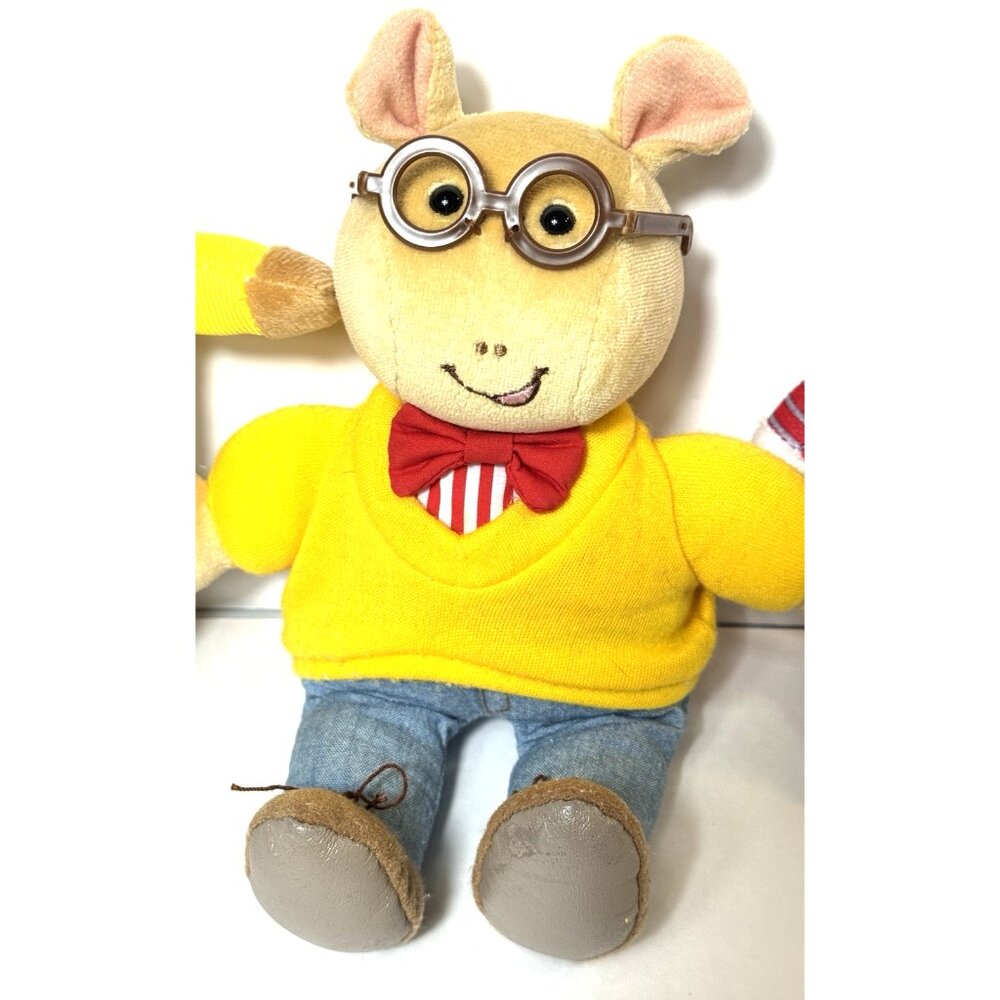 PBS Kids Arthur & Friends Plush Stuffed Animal Doll 2 Arthurs Buster Eden DW 9" - Picture 3 of 14